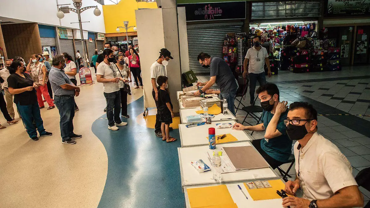 Gran afluencia de votantes en casillas